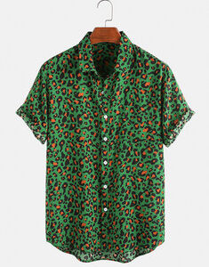 Leopard Print Breathable Shirts
