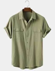 100% Cotton Double Pocket Shirt