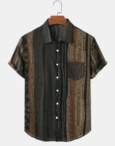 Vintage Stripe Pattern Shirts
