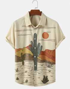 Cactus Desert Print Shirts